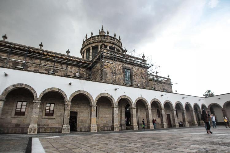 Courtyard at Hospicio Cabañas, Mexico