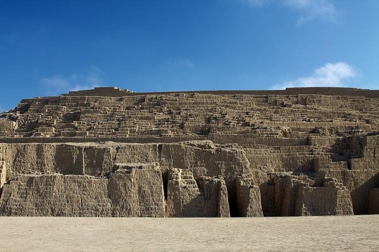 Huaca Pucllana, Miraflores, Perú