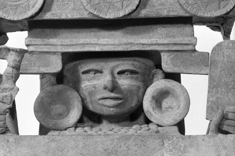 Teotihuacan style. Incensario Lid, 400-700 C.E.