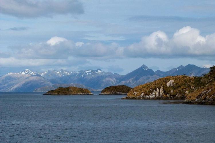 View of Isla Gordan, Beagle Channel