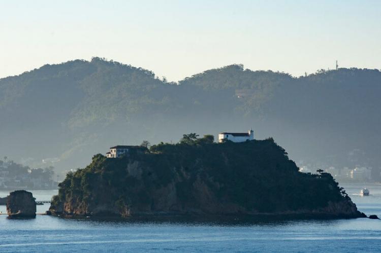 Island in Guanabara Bay, Rio de Janeiro, Brazil