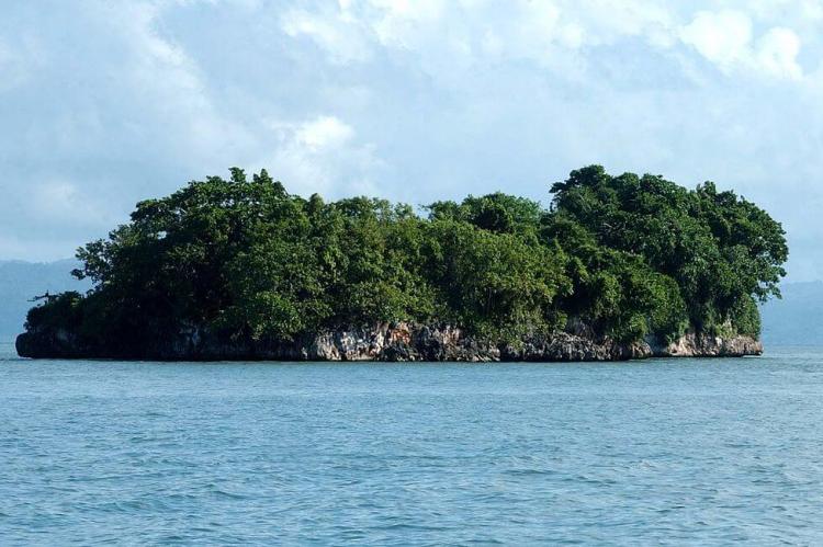 Islet in Los Haitises National Park, Dominican Republic