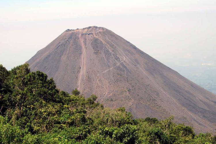 Izalco Volcano as seen from Cerro Verde in Parque Nacional Los Volcanes, El Salvador