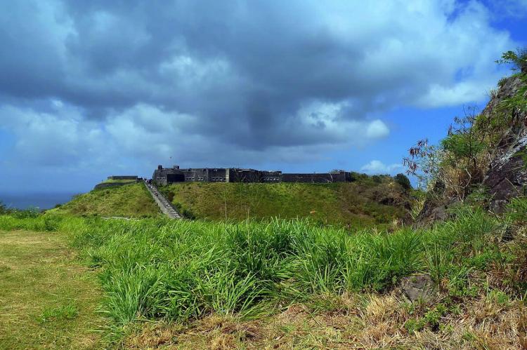 Karibik, St. Kitts - Brimstone Hill Fortress National Park - UNESCO World Heritage Site