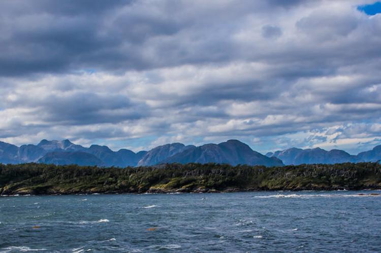 Kawésqar National Park coastal waters, Chile
