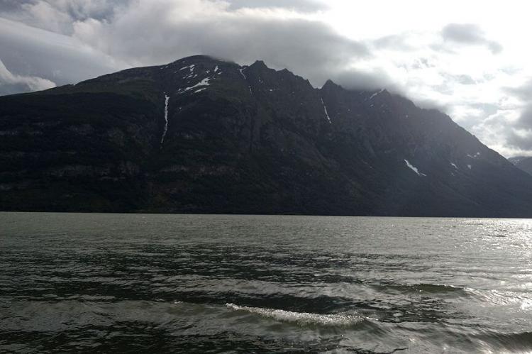 Mountains at Lake Errázuriz / Acigami in Yendegaia National Park, Chile