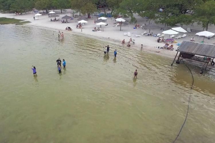 Laguna Blanca in San Pedro Department, Paraguay