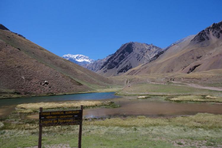 Horcones Lagoon, Aconcagua Provincial Park, Argentina