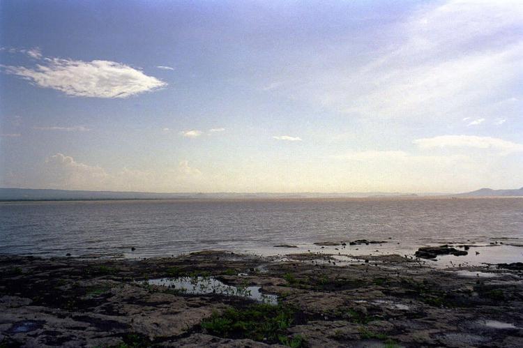 View of Lake Managua from Tipitapa, Nicaragua