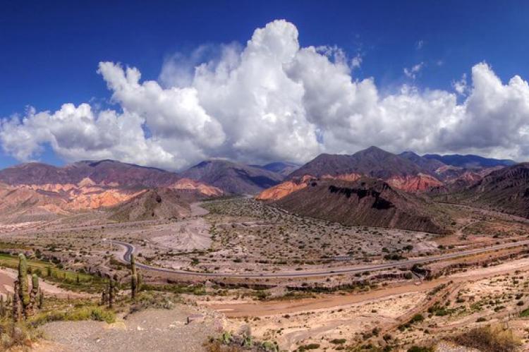 Landscape, Jujuy, northwestern Argentina