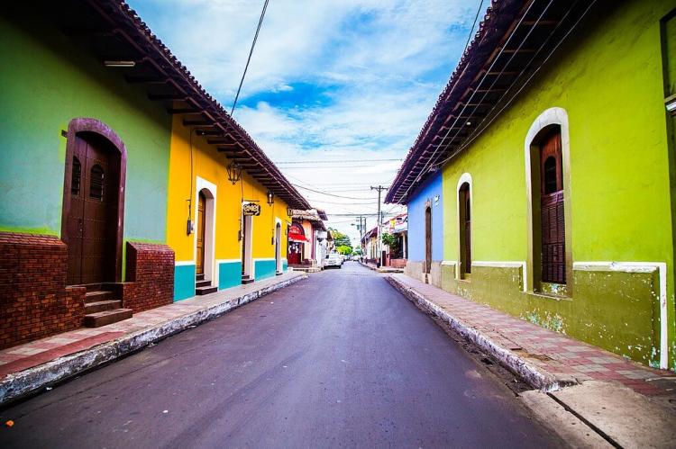 Street in León, Nicaragua
