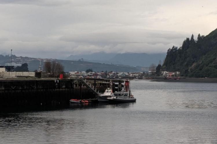 Lago Llanquihue from Puerto Montt, Chile 
