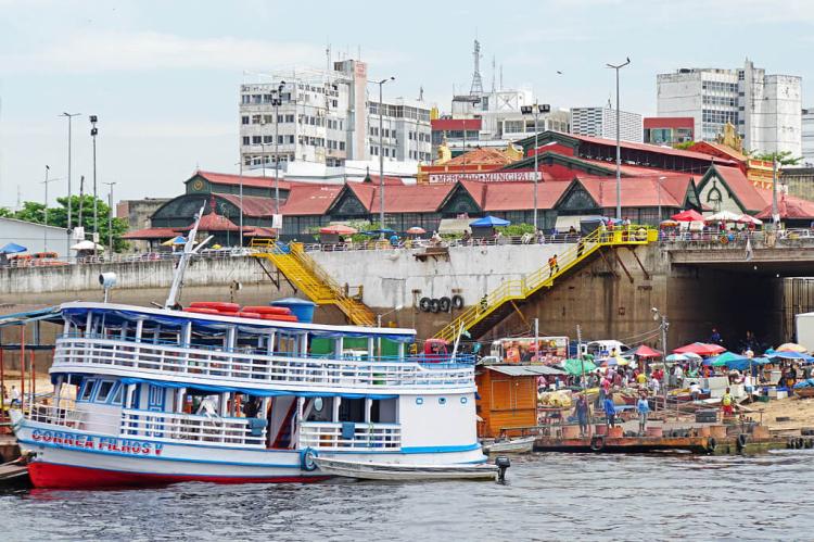 Manaus Market from the River