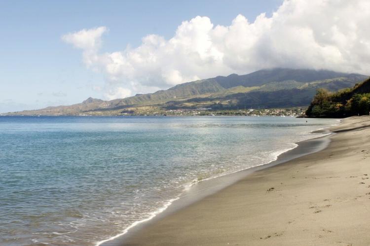 Shoreline panorama, Martinique