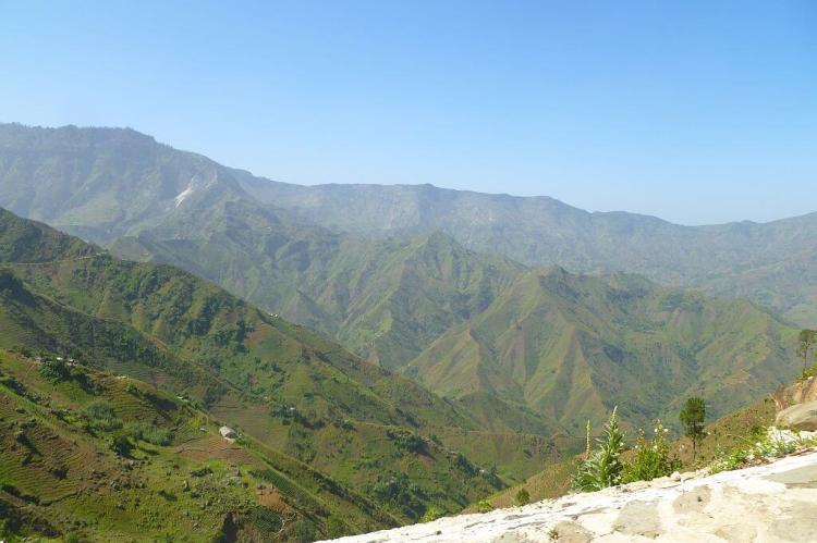 Massif de la Selle panorama, Haiti