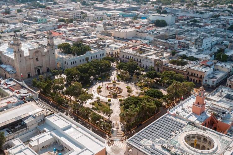 Plaza Grande, Merida, Mexico