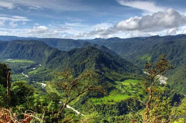 Mindo Valley panorama, Ecuador
