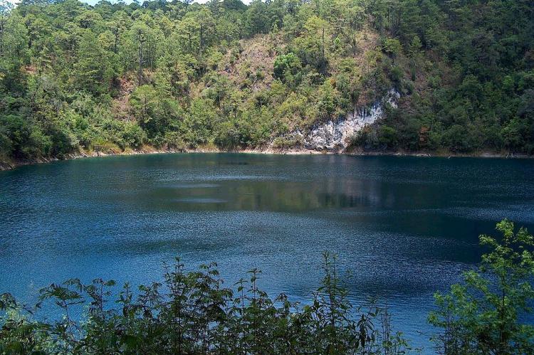 The Dreaming Lagoon in the Lagunas de Montebello National Park, Mexico