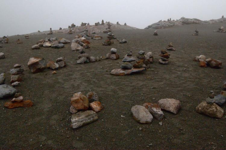 Rocks in moon valley, Los Nevados National Natural Park, Colombia