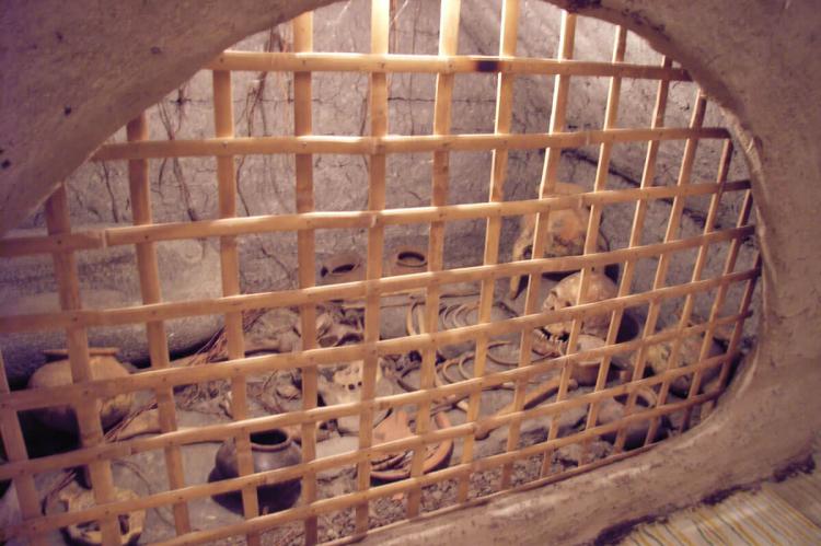 Museum in Tierradentro (Colombia)