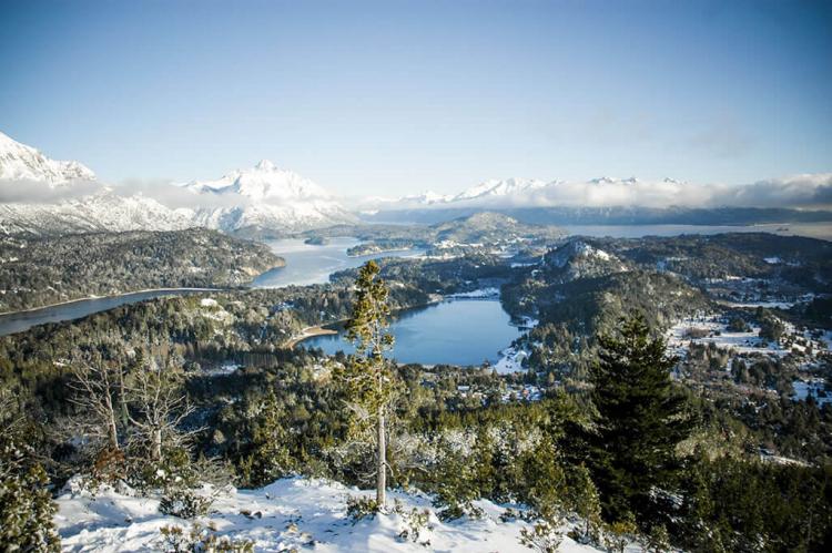 Winter scene at Nahuel Huapi National Park, Argentina