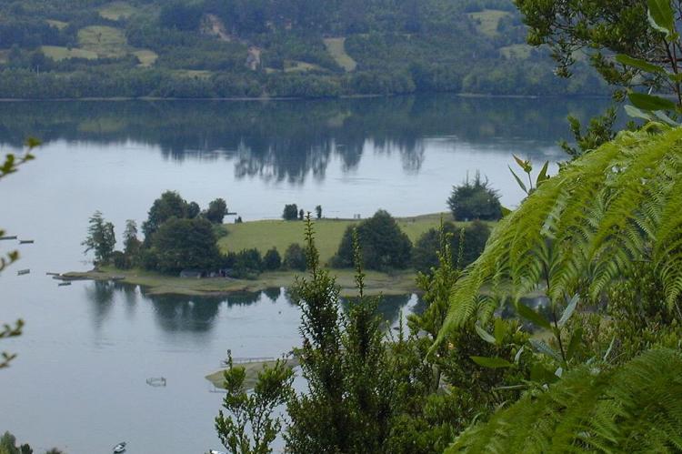 View of Chiloé Island, Chile