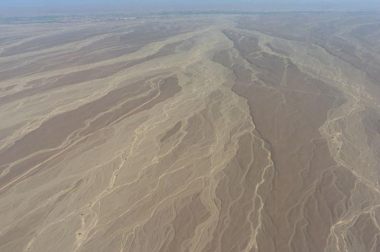 Nazca Lines in the Nazca desert, Peru