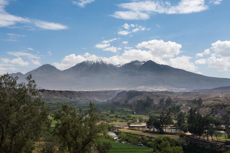 Nevado Chachani volcano, Arequipa, Peru