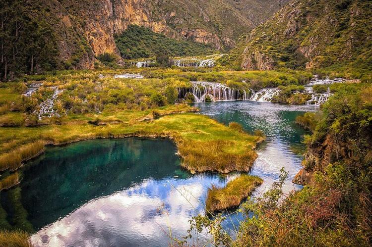 Nor Yauyos-Cochas Landscape Reserve, Peru, within the Peruvian Yungas and Central Andean wet puna ecoregions.