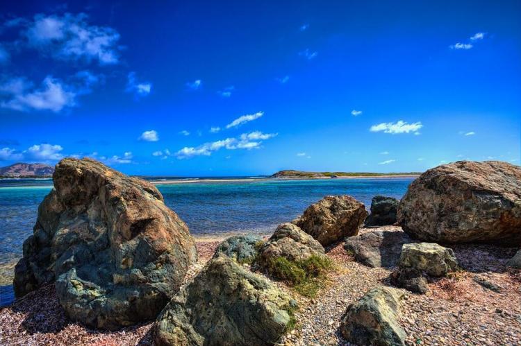 Ocean view, French side of Saint Martin