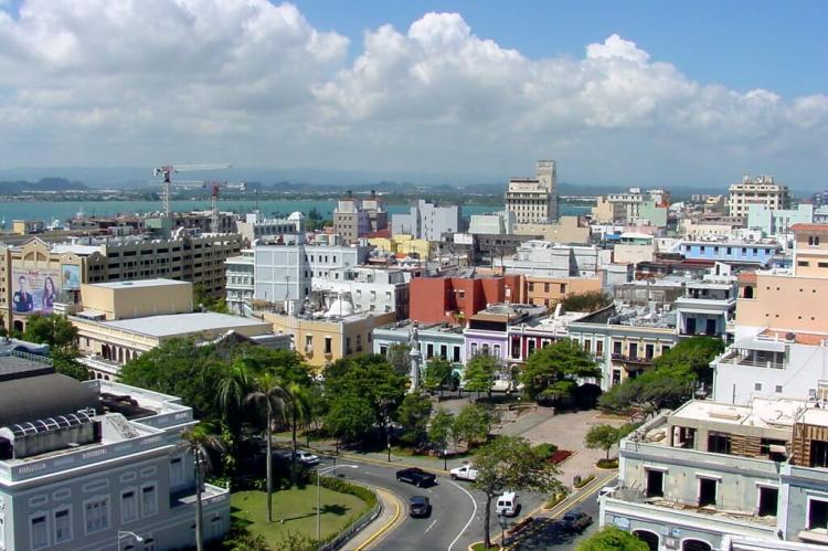 View over Old San Juan, Puerto Rico