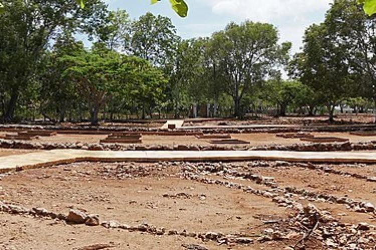 Panoramic view of La Isabela National Historic and Archaeological Park, Luperón, Dominican Republic