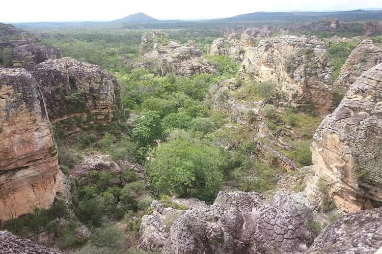 Panorama Sete Cidades National Park panorama, Brazil