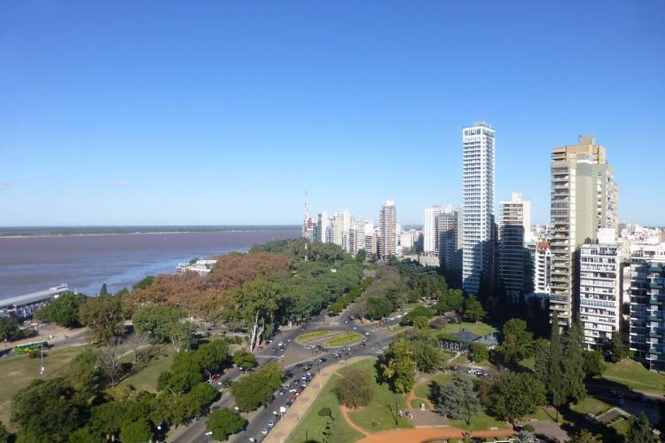 View of the city of Rosario, Argentina