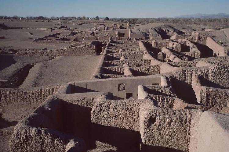 Residential area, Paquimé ruins (Mexico)