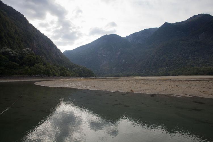 Parque Pumalin fjords, Chilean Andes, Patagonia, Chile