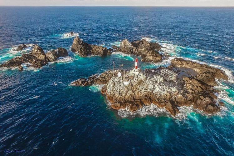 Brazilian Navy scientific station and lighthouse of the Saint Peter and Saint Paul Archipelago