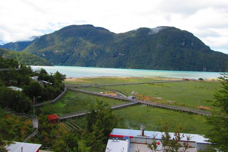 Playa Ancha sector of Caleta Tortel, Aysén region, Chile