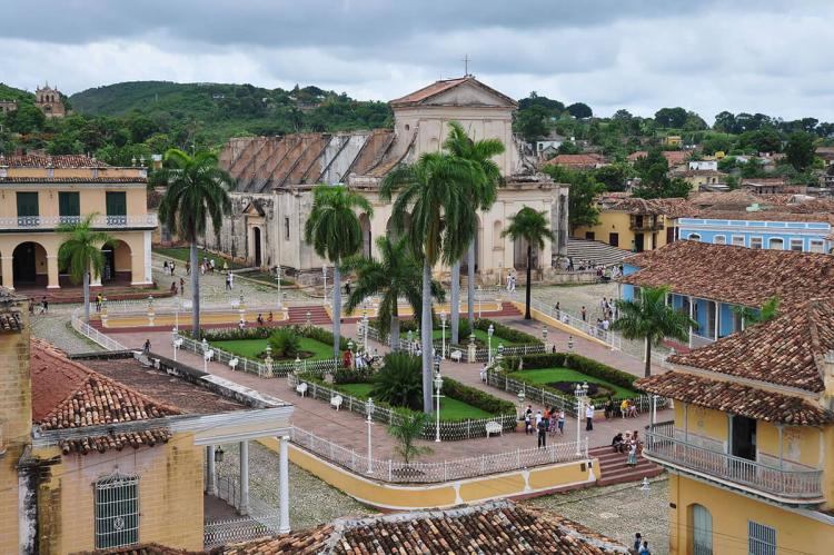The Plaza Mayor in Trinidad, Cuba