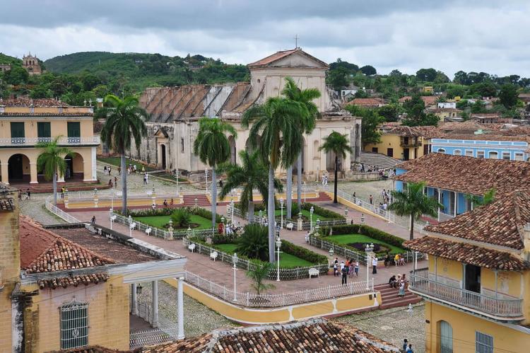 The Plaza Mayor in Trinidad, Cuba