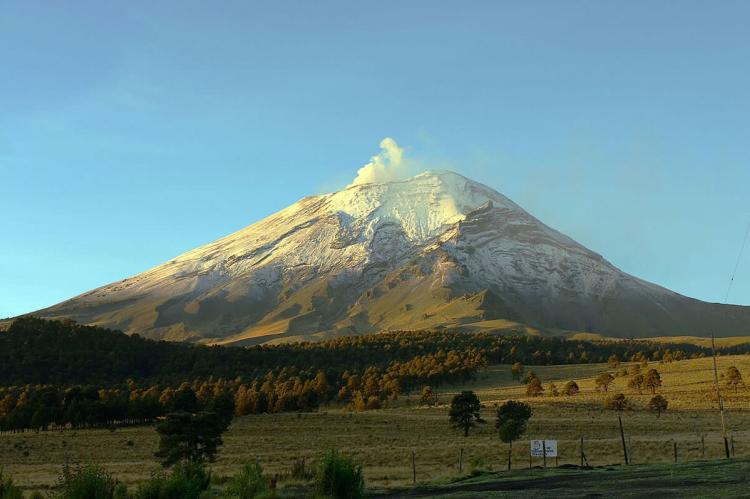 Volcano Popocatépetl, Mexico