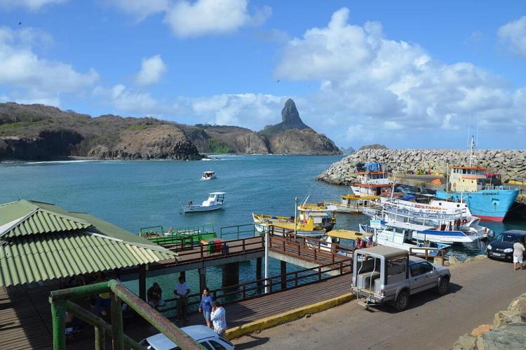 Port of Fernando de Noronha, Brazil