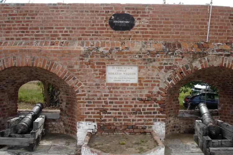 Battery at Port Royal, Jamaica