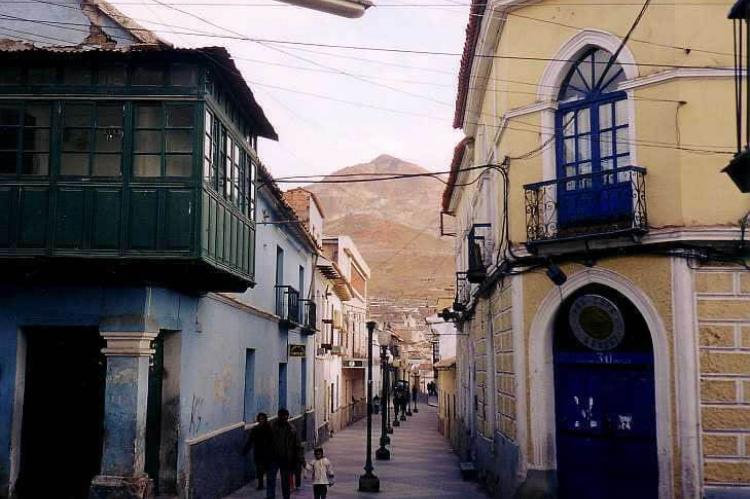 Street view, Potosí, Bolivia