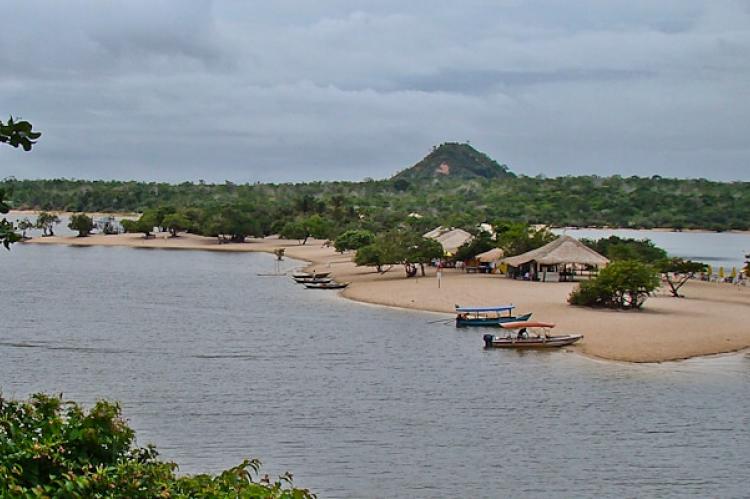 Beach at Alter do Chão, Santarém (Brazil)
