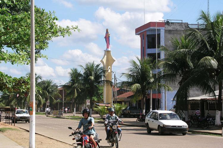 Street view, Puerto Maldonado, Peru