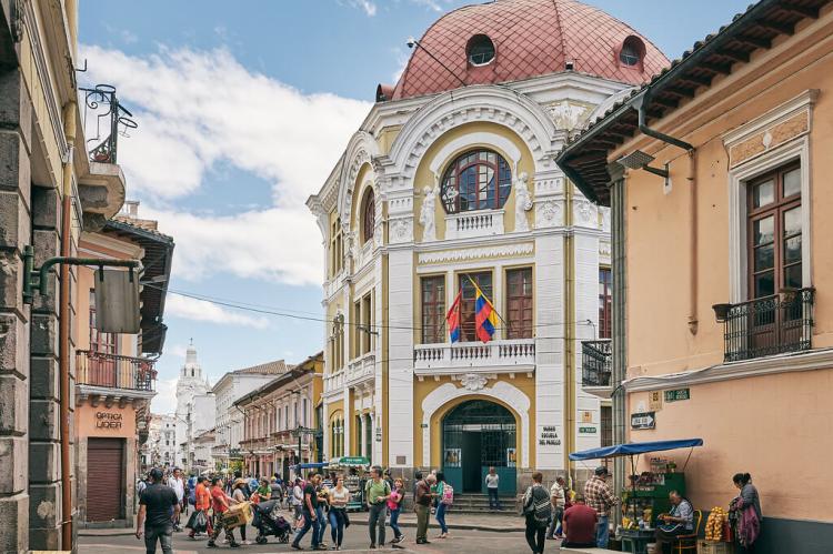 Street view, Quito, Ecuador
