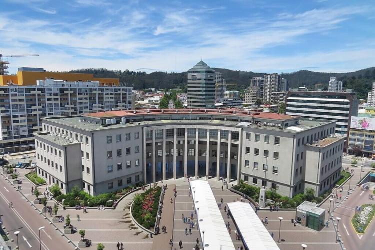 Courthouse building, Concepción, Chile