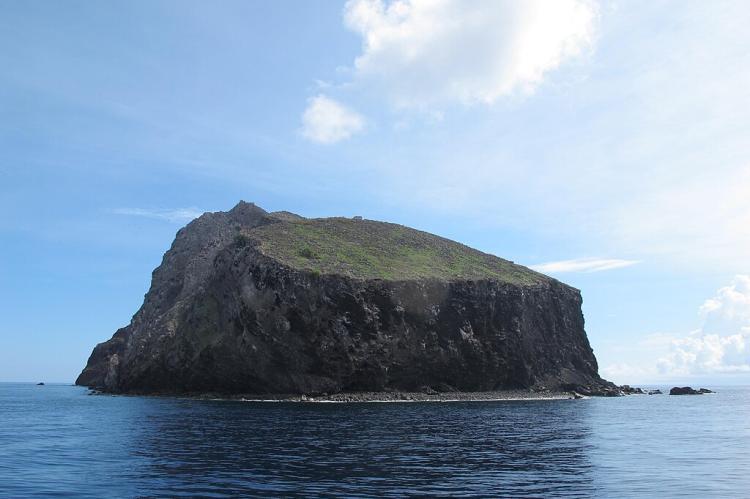 The island of Redonda in 2012