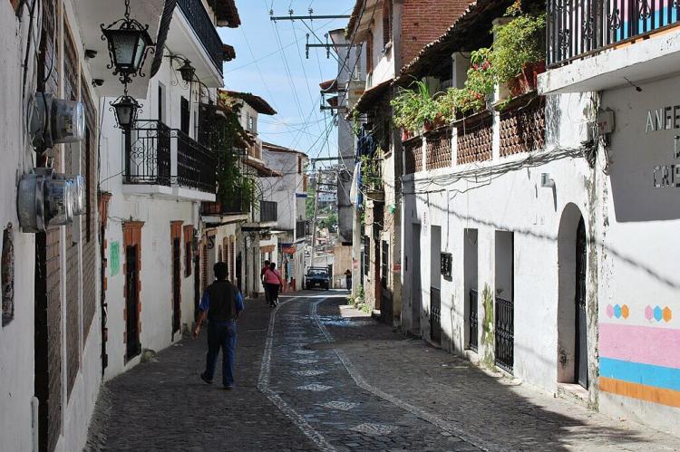 Reforma Street in Taxco de Alarcón, Guerrero, Mexico